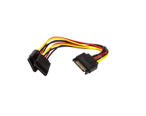 Кабель живлення SATA to 2xSATA 0.15m PowerPlant (CA913169)