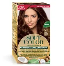 Фарба для волосся Wella Soft Color Безаміачна 50 - Світло-коричневий (3614228865821)