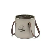 Відро складне Naturehike ПВХ NH20SJ040 20 л світло-коричневий (6927595764633)