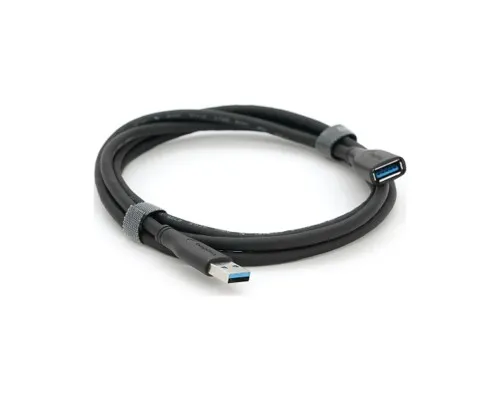 Дата кабель USB 3.0 AM/AF 1.5m black VEGGIEG (YT-3.0AM\AF-1.5BL)