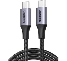 Дата кабель USB-C to USB-C 1.0m 240W US535 space gray Ugreen (15311)
