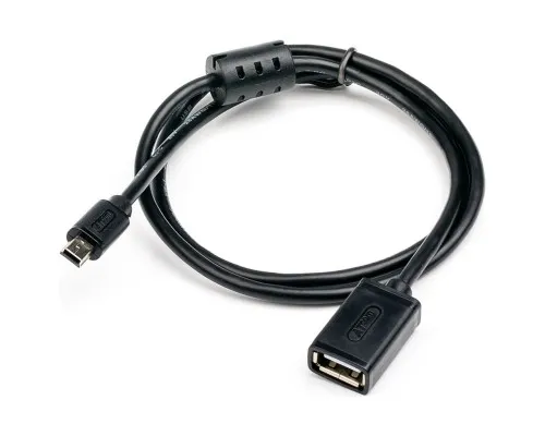 Дата кабель OTG USB 2.0 AF to Mini 5P 0.1m Atcom (12822)
