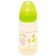 Пляшечка для годування Baby Team з широким горлом 6+, 250 мл (1002_желтый)