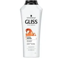 Шампунь Gliss Total Repair для сухого та пошкодженого волосся 400 мл (9000100549493)