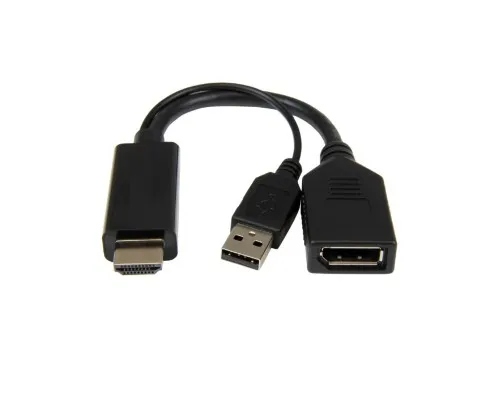 Перехідник HDMI to DisplayPort, 4K 30Hz Cablexpert (A-HDMIM-DPF-01)