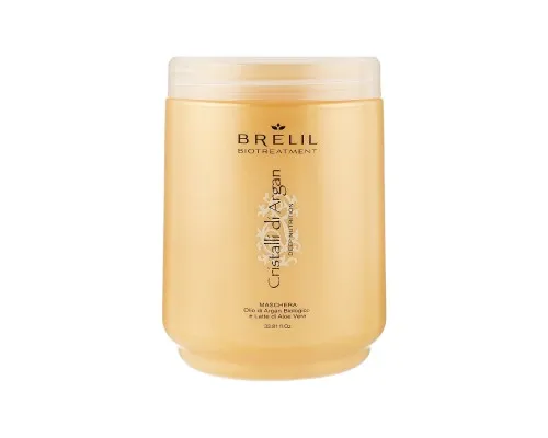 Маска для волосся Brelil Bio Traitement Cristalli d'Argan олія Аргани та Алое 1 л (8011935067305)
