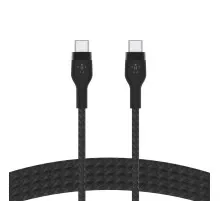 Дата кабель USB-C to USB-C 1.0m Belkin (CAB011BT1MBK)