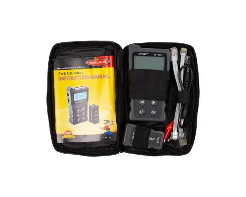 Тестер кабельний HiSmart RJ-45, RJ-12, RJ-11 + PoE (NF-488)