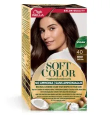 Фарба для волосся Wella Soft Color Безаміачна 40 - Коричневий (3614228865852)