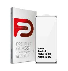 Скло захисне Armorstandart Edge Glue Curved Xiaomi Redmi Note 15 4G / Note 15 5G (ARM90044)