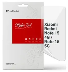 Плівка захисна Armorstandart hydrogel Xiaomi Redmi Note 15 4G / Note 15 5G (ARM89618)