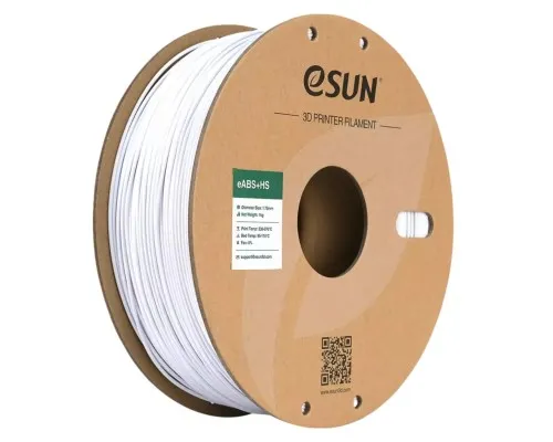 Пластик для 3D-принтера eSUN eABS-HIGH SPEED 1кг, 1.75мм, WHITE COLD (EABS+HS-P175CW1)