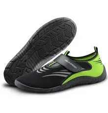Аквашузи Aqua Speed Aqua Shoe Model 642-27A чорний, сірий, жовтий 37 (5908217675972)