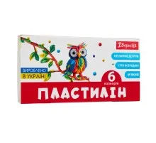 Пластилін 1 вересня Classic 6 кольорів 120 г (540653)