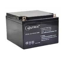 Батарея до ДБЖ Matrix 12V 26AH (NP26-12)