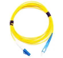 Оптичний патчкорд Eserver SC/UPC-LC/UPC SingleMode, Simplex, 5m (ES-SC-LC/UPC-5-SM-S)