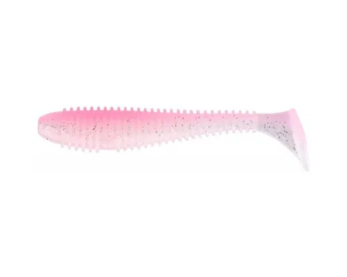 Силікон рибальський Keitech Swing Impact FAT 3.3" (7 шт/упак) ц:ea#10 pink silver glow (1551.07.06)