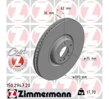 Гальмівний диск ZIMMERMANN 150.2947.20