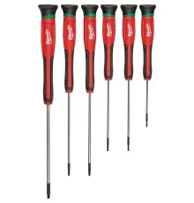 Набір викруток Milwaukee Torx для точних робіт 6шт (4932471870)