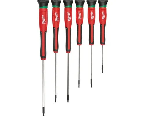 Набір викруток Milwaukee Torx для точних робіт 6шт (4932471870)