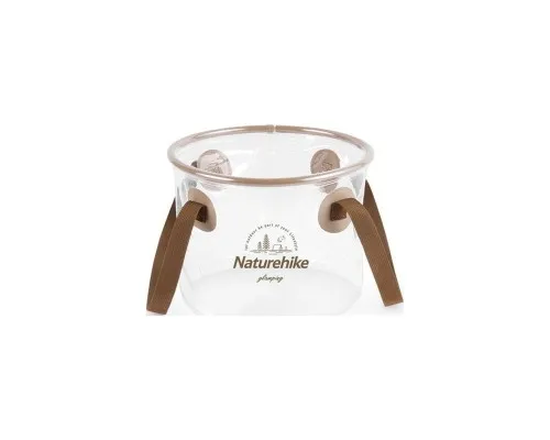 Відро складне Naturehike ПВХ NH20SJ040 20л прозорий (6975641886747)