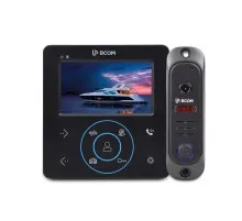 Комплект відеодомофона BCOM BD-480M Black Kit