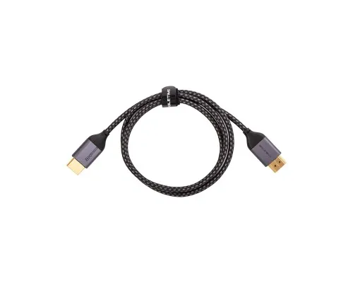 Кабель мультимедійний HDMI M to HDMI M 2.0m V2.1 Cabletime (CA914654)