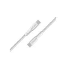 Дата кабель USB-C to USB-C 1.0m Promate (xcord-cc.white)