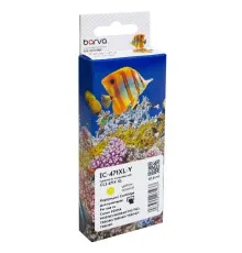Картридж Barva Canon CLI-471Y XL (0349C001) 715 c, Yellow (IC-471XL-Y)