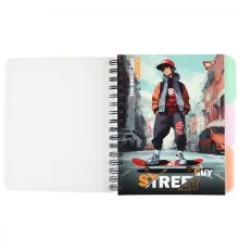 Блокнот Yes А5 Street guy 144 аркуша пластикова обкладинка (681960)