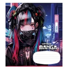 Зошит Школярик Manga style 18 аркушів лінія (018-3323L)