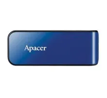 USB флеш накопичувач Apacer 32GB AH334 blue USB 2.0 (AP32GAH334U-1)