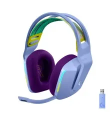 Навушники Logitech G733 Lightspeed Wireless RGB Gaming Headset Lilac (981-000890)