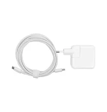 Блок живлення до ноутбуку PowerPlant APPLE 220V, 20V 30W 1.5A (USB Type-C) (AP29USBC)