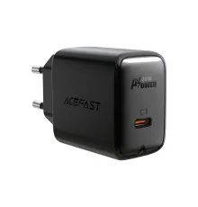 Зарядний пристрій Acefast 1xUSB-C PD20W A1 black (6974316280033)