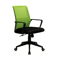 Офісне крісло Richman Фрайдей Пластик М-1 (Tilt) Сітка чорна + зелена (R00000056034)