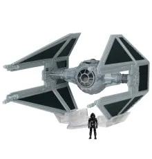 Фігурка Star Wars Small Vehicle Транспорт та фігурка TIE Interceptor 7.5см (SWJ0078)