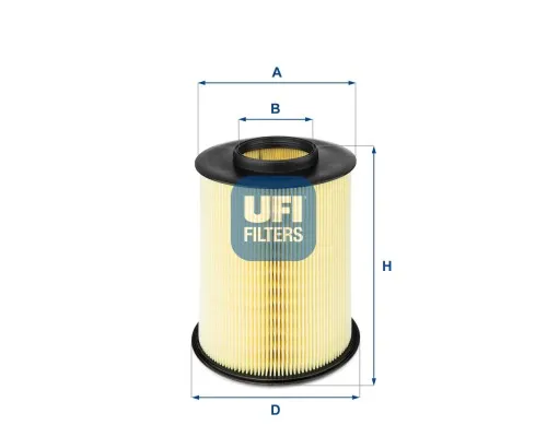 Повітряний фільтр для автомобіля UFI 27.675.00