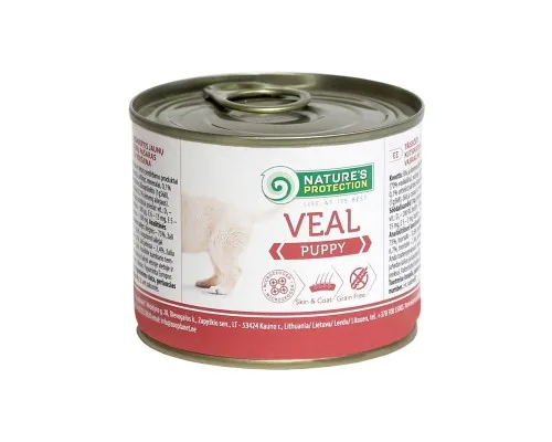 Консерви для собак Nature's Protection Puppy Veal 200 г (KIK45086)