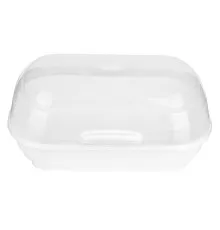 Хлібниця Violet House з кришкою 40 х 27 х 48 см White (0720 WHITE c крыш. 40*27*48 см)