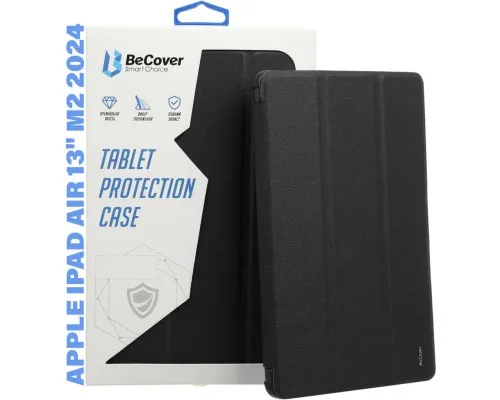 Чохол до планшета BeCover Tri Fold Hard Apple iPad Air 13" M2/M3 (2024/2025) Black (711471)
