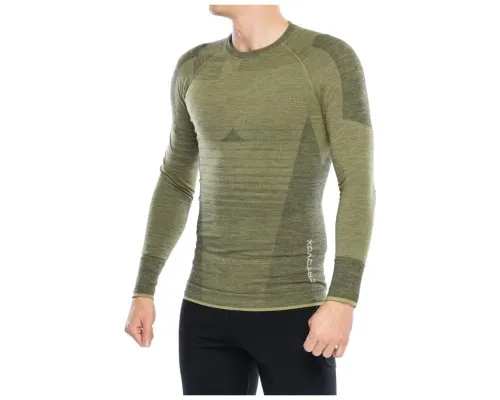Термокофта Ortovox 230 Competition Long Sleeve Mns wild herbs - M - оливковий (025.001.1031)