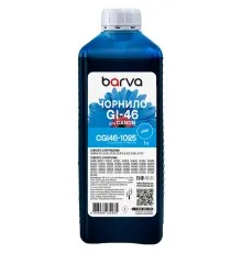 Чорнило Barva Canon GI-46 1 л, special, pigment, cyan (CGI46-1025)