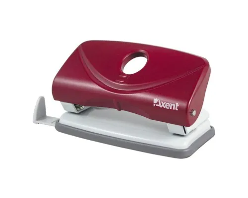 Діркопробивач Axent Welle-2 plastic, 10sheets, red (3810-06-А)