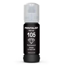 Чорнило Printalist Epson L7160/7180 70г Black Pigment (PL105BP)