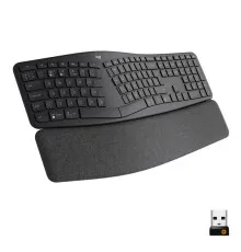 Клавіатура Logitech ERGO K860 Bluetooth/Wireless UA Black (920-010108)