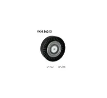 Ролик натягувача ременя SKF VKM 36243