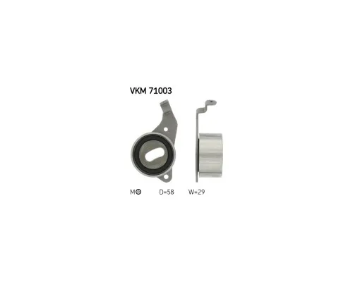Ролик натягувача ременя SKF VKM 71003
