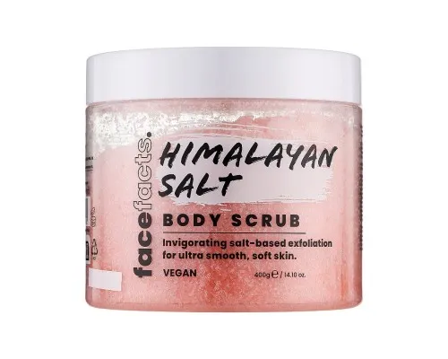 Скраб для тіла Face Facts Body Scrub Pink Himalayan Salt Рожева гімалайська сіль 400 г (5031413929782)