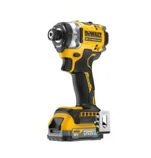 Шуруповерт DeWALT 18 В XR Li-lon PowerStack, безщітковий, 282 Нм, TSTAK, 2x1.7Ah (DCF860E2T)